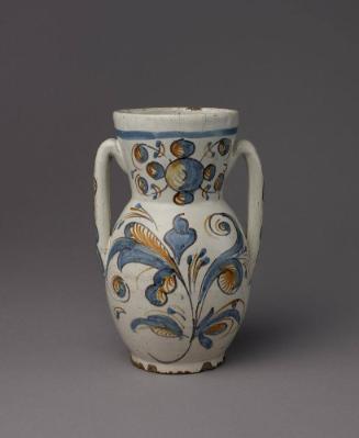 Vase with handles
