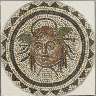 Circular Medallion with Head of Medusa