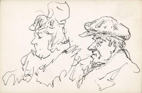 MAN AND WOMAN SKETCH