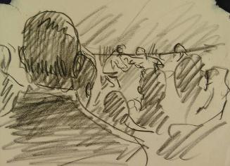 VIEW OF BOXERS FROM AUDIENCE