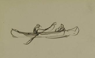 FIGURES IN CANOE
