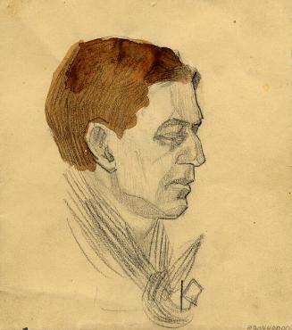 BUST OF MAN IN PROFILE (V. 980450000)